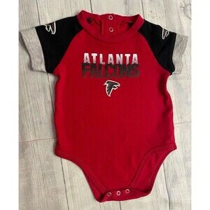 NFL Atlanta Falcons Football Baby Toddler Onesie Bodysuit Outfit, Size 24 months